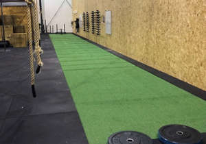 Gulv i et crossfit center